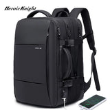Mochila de Viagem Expansível para Notebook 15,6" com USB | Heroic Travel Azul