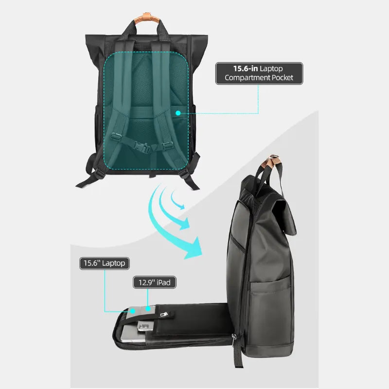 Mochila Oxford Impermeável para Notebook | Heroic Casual 15.6"