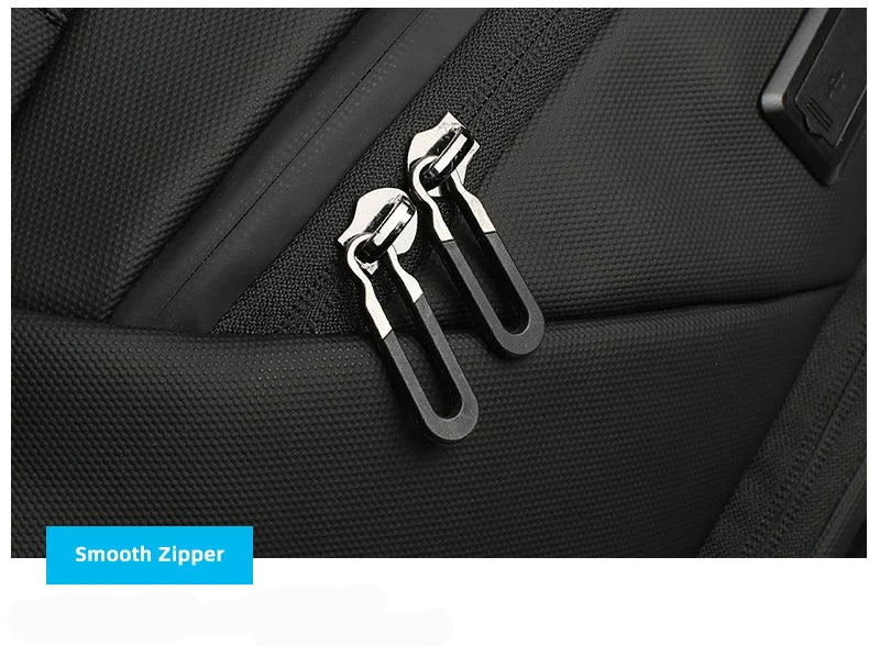 Mochila Executiva Impermeável de Couro | HK Versatile Basic