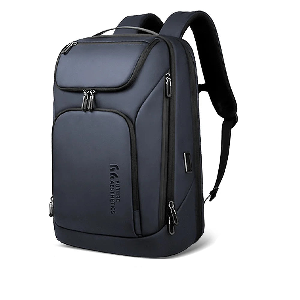 Mochila Executiva Impermeável de Couro | HK Versatile Basic