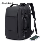 Mochila de Viagem Expansível para Notebook 15,6" com USB Heroic Travel Verde – foto principal