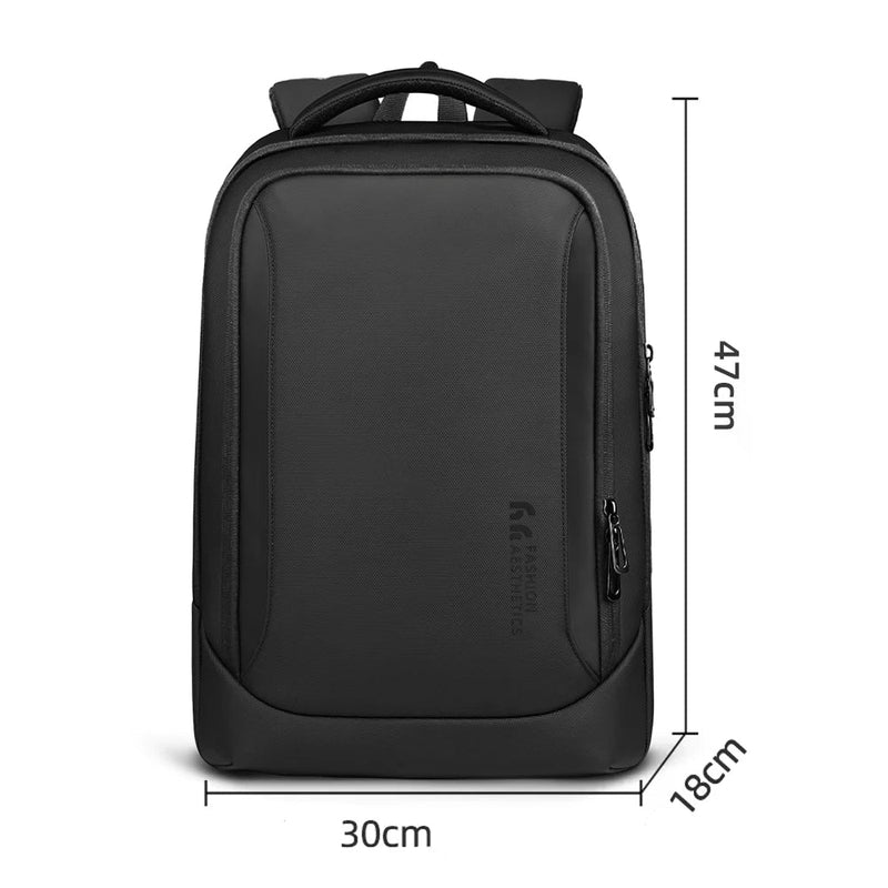 Mochila Executiva para Laptop 17" Impermeável com USB | Heroic Business Preto