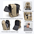 Mochila HK Expand – organização e bolsos