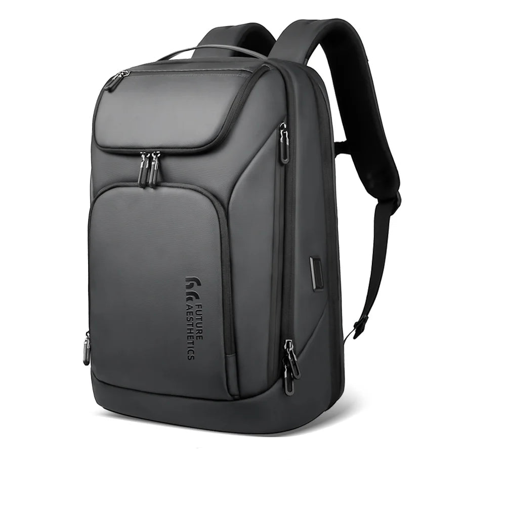 Mochila Executiva Impermeável de Couro | HK Versatile Basic