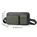 Bolsa Transversal Crossbody Impermeável Verde | HK Smart