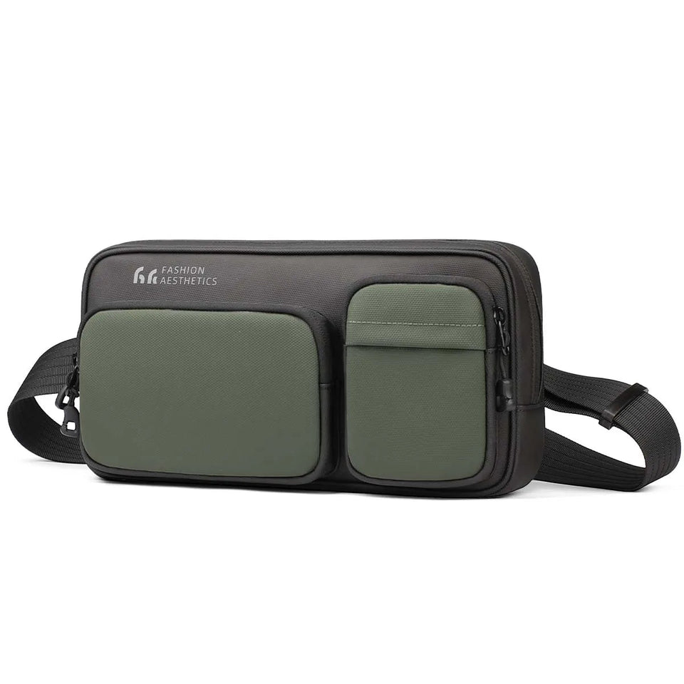 Bolsa Transversal Crossbody Impermeável Verde | HK Smart