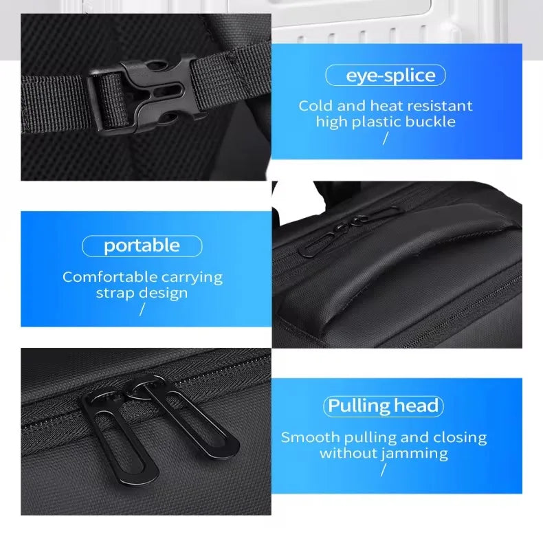 Mochila executiva HK Expand – outro ângulo