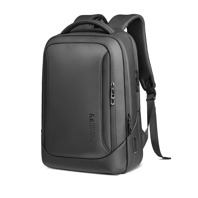 Mochila Executiva para Laptop com USB | Heroic Business Cinza Escuro