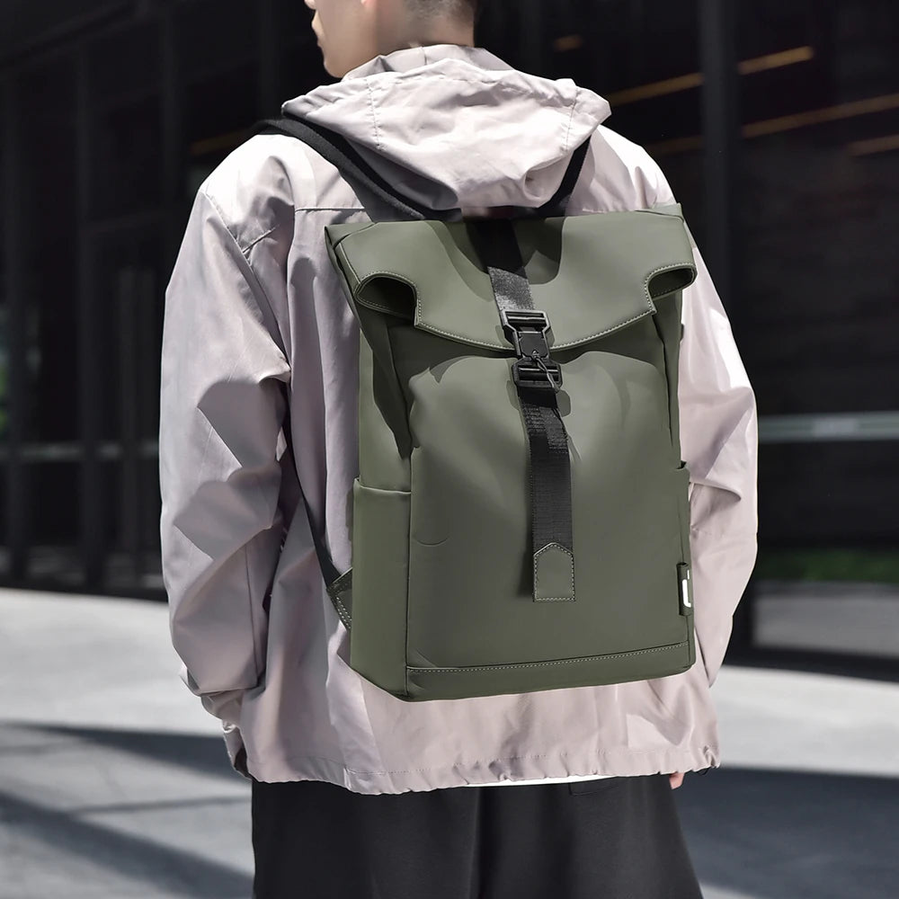 Fechamento rolltop com fivela da mochila HK Roll