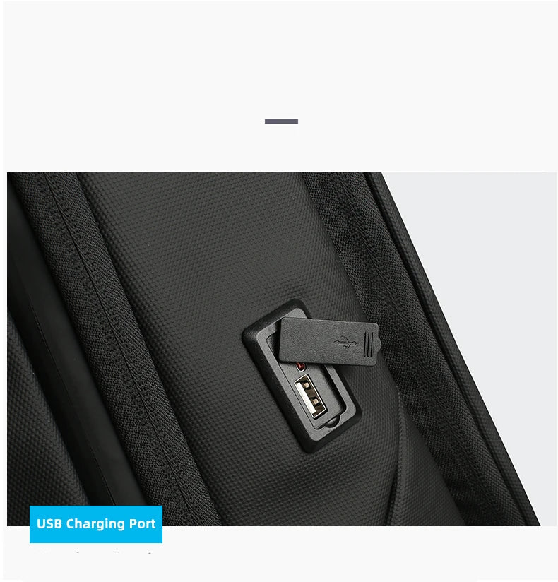 Mochila Executiva Impermeável de Couro | HK Versatile Basic
