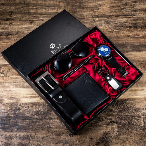Kit Presente Masculino Completo – 6 Peças Elegantes