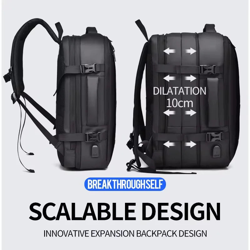 Mochila HK Expand – detalhes de acabamento