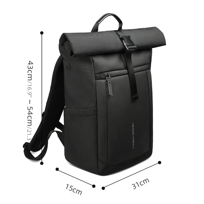Mochila Executiva Expansível para Laptop 15.6 Rolltop | HK Urban
