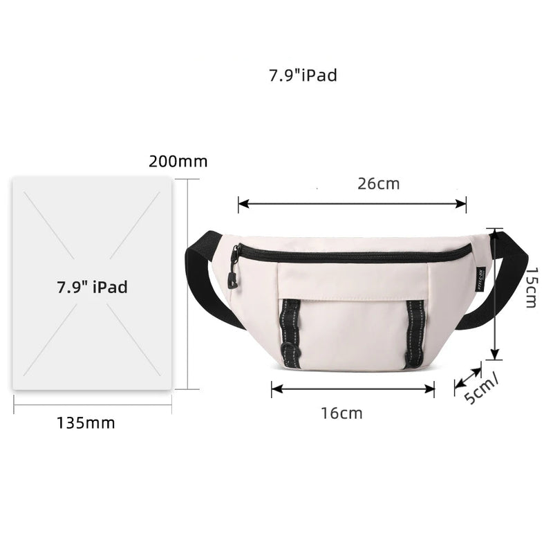 Pochete Casual Oxford Impermeável Heroic Bag II