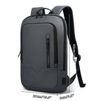 Mochila Executiva Compacta para Laptops 15.6" Knight Slim Cinza Escuro