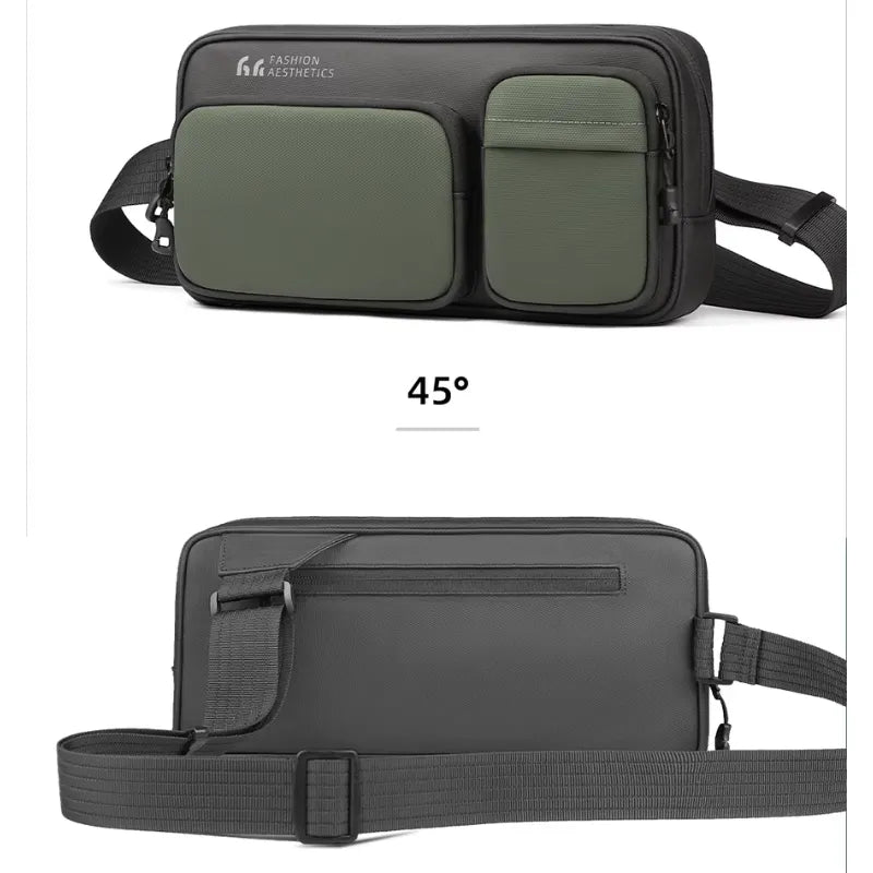 Bolsa Transversal Crossbody Impermeável Verde | HK Smart