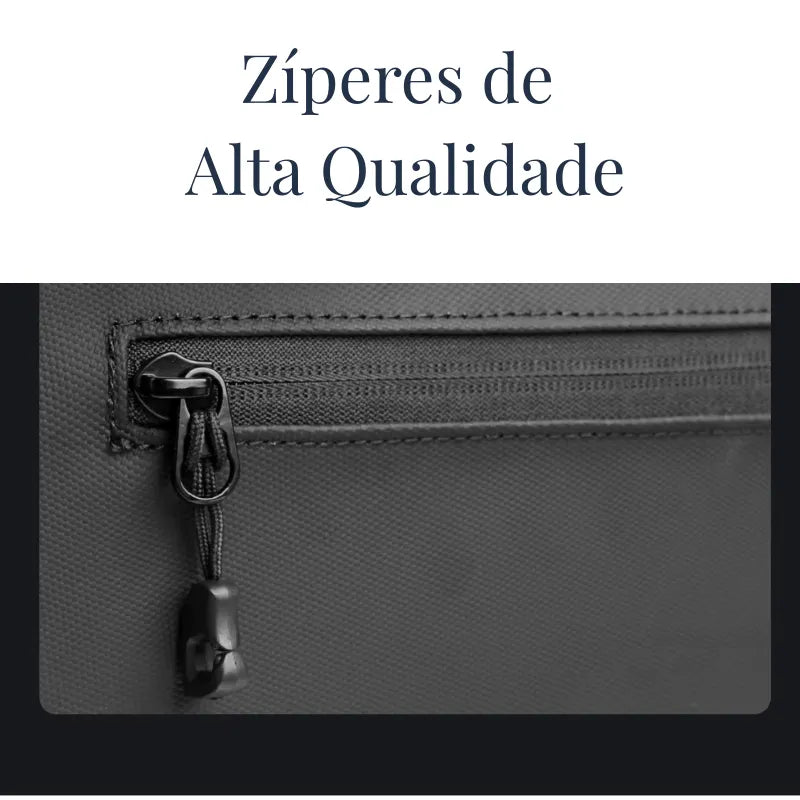 Bolsa Transversal Crossbody Masculina | HK Cinza