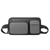 Bolsa Transversal Crossbody Masculina | HK Cinza