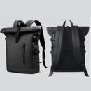 Mochila Executiva Rolltop para Laptop 15.6" com USB | Heroic Agile Preto