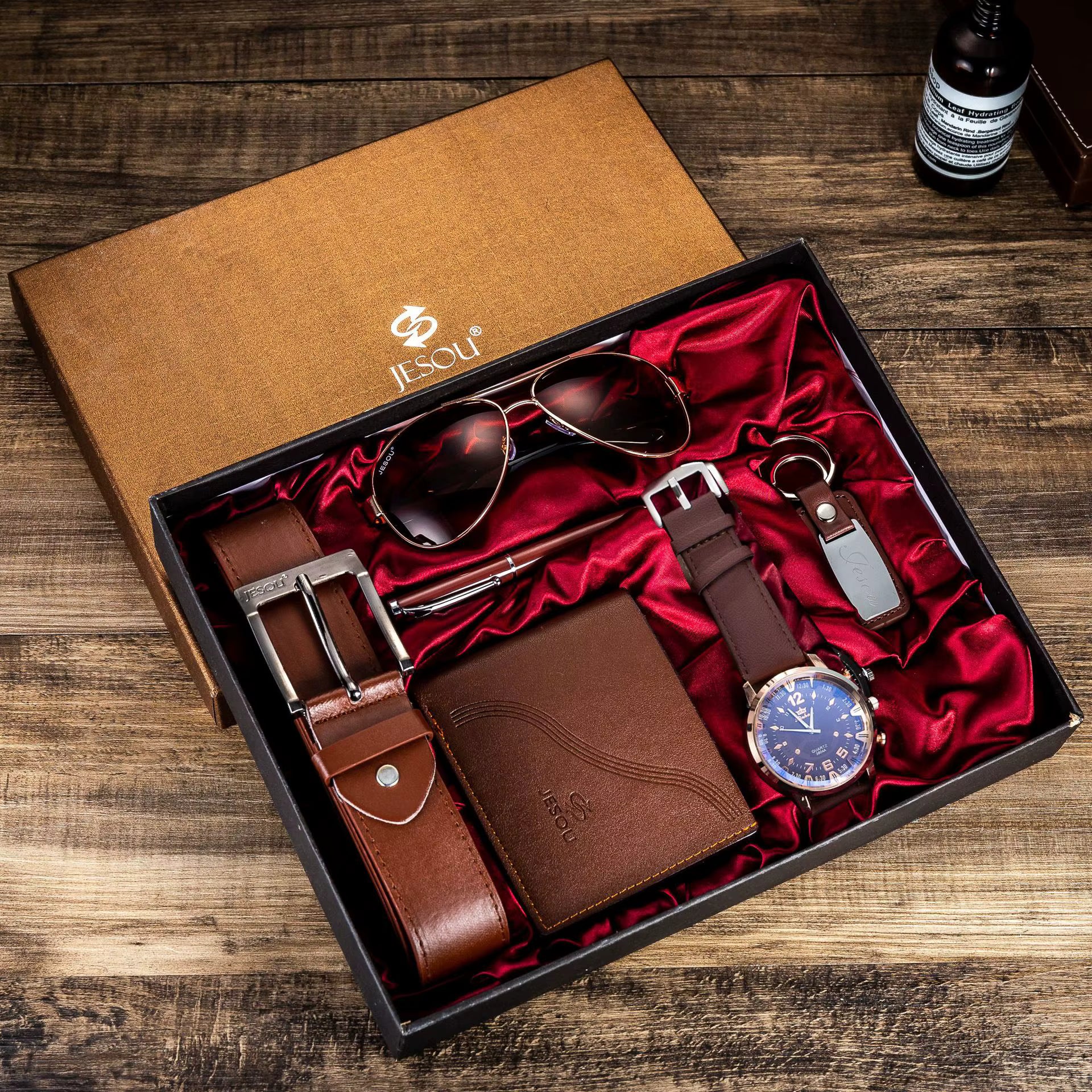 Kit Presente Masculino Completo – 6 Peças Elegantes