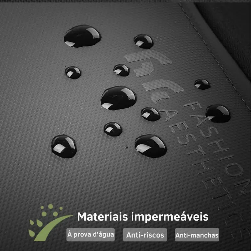 Mochila Executiva para Laptop Impermeável com USB | Heroic Business Verde