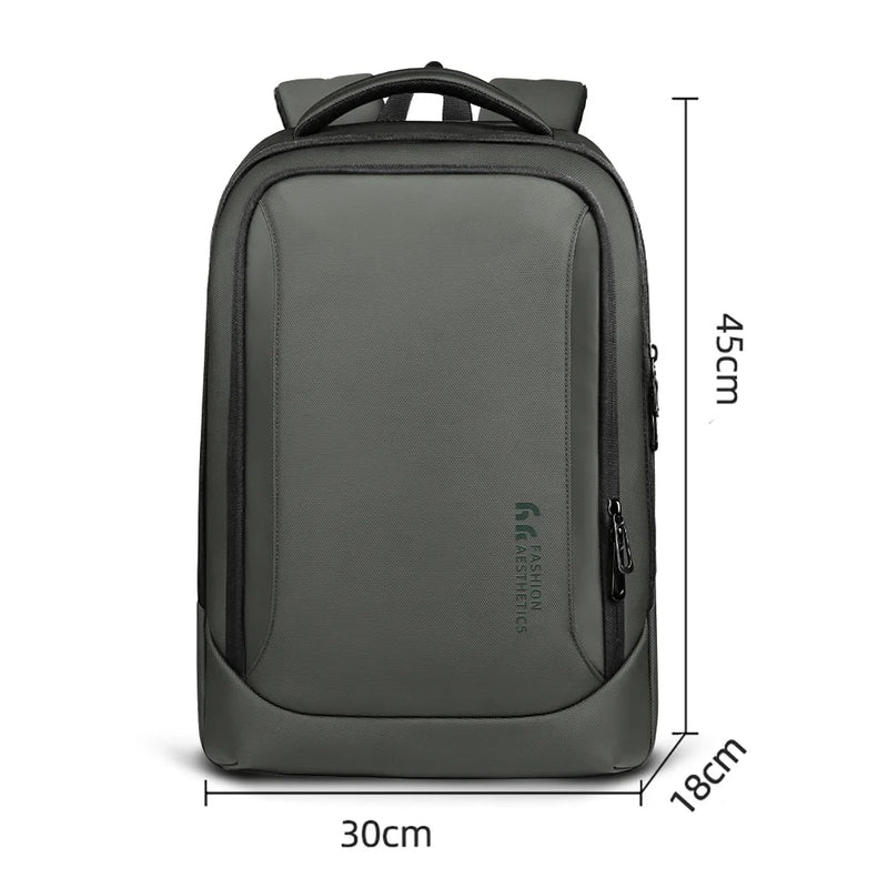 Mochila Executiva para Laptop Impermeável com USB | Heroic Business Verde
