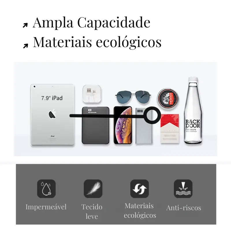 Pochete Casual Oxford Impermeável Heroic Bag II