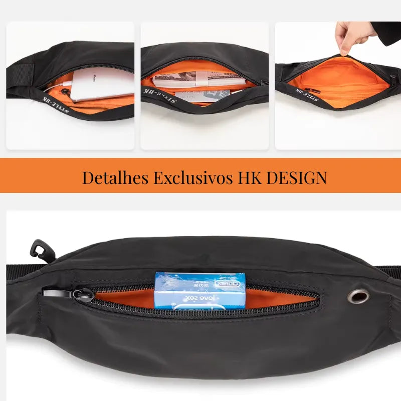 Pochete Impermeável Unisex | Knight Casual